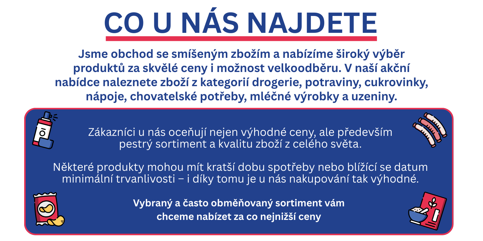 Co u nás najdete
